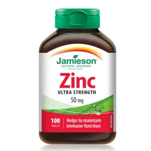 Zinc 50 mg, 100 tablete, Jamieson