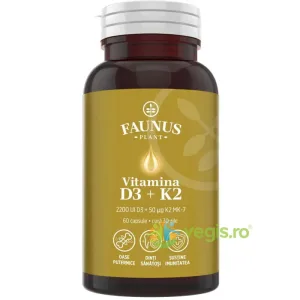 Vitamina D3 + K2 60cps