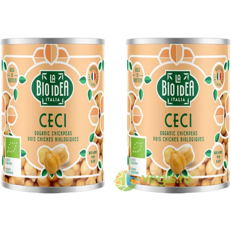 Pachet Naut in Doza Ecologic/Bio 400g + 400g LA BIO IDEA — preț și oferte