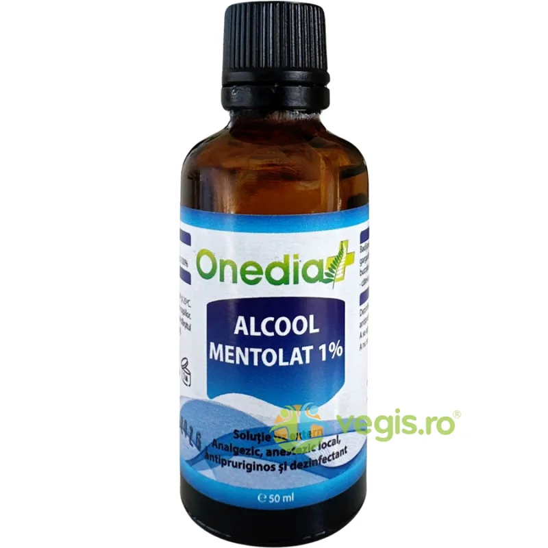 Alcool Mentolat 1% 50ml Onedia — preț și oferte