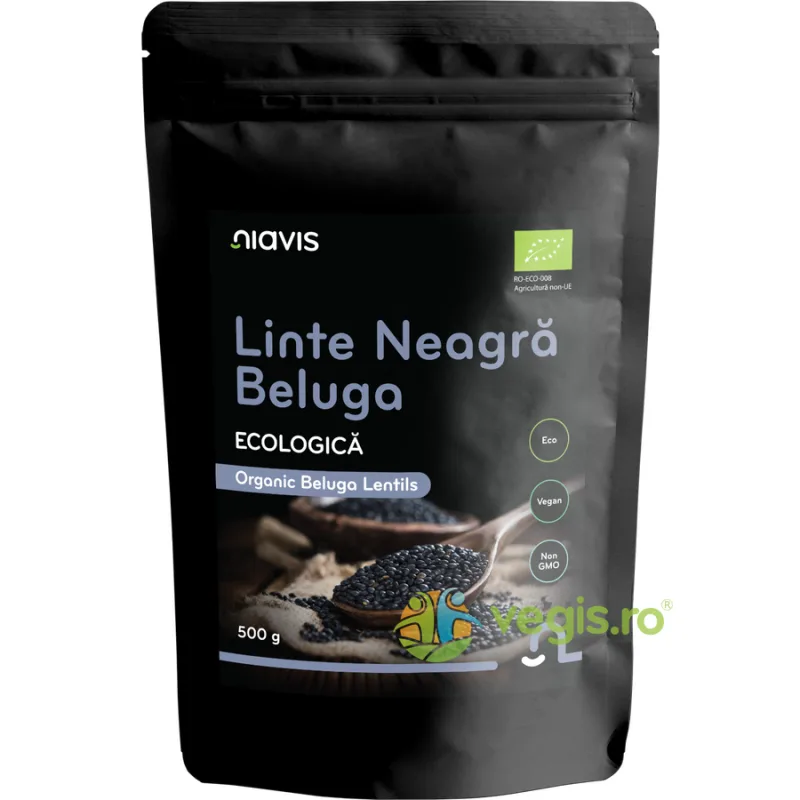 Linte Neagra Beluga Ecologica/Bio 500g NIAVIS — preț și oferte