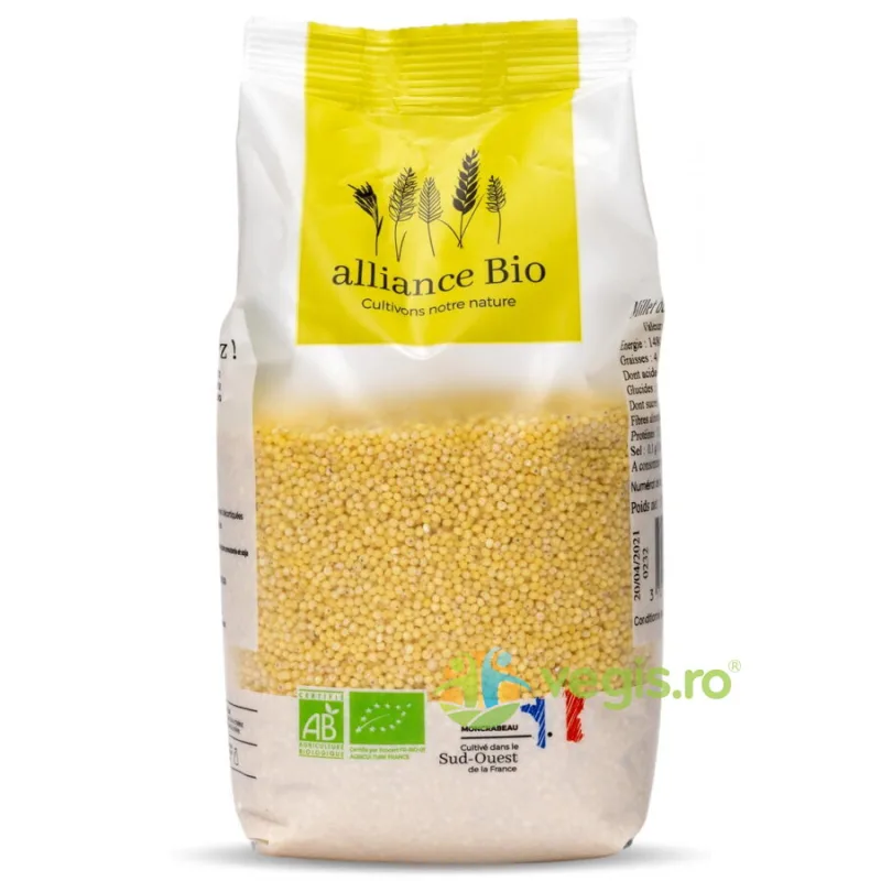 Mei Decorticat Ecologic/Bio 500g ALLIANCE BIO — preț și oferte