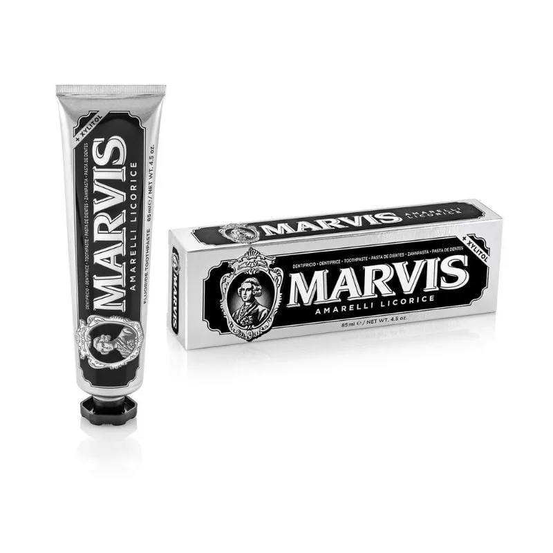 Marvis pasta de dinti Amarelli Licorice Mint, 85ml — preț și oferte
