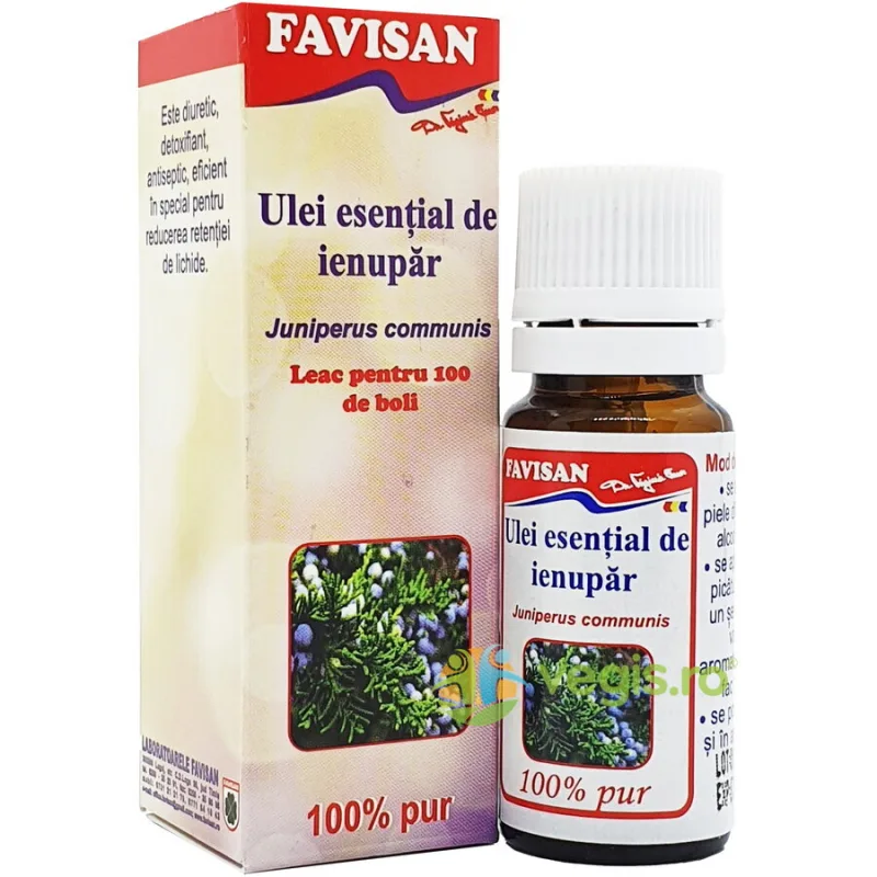 Ulei Esential de Ienupar 10ml Favisan — preț și oferte