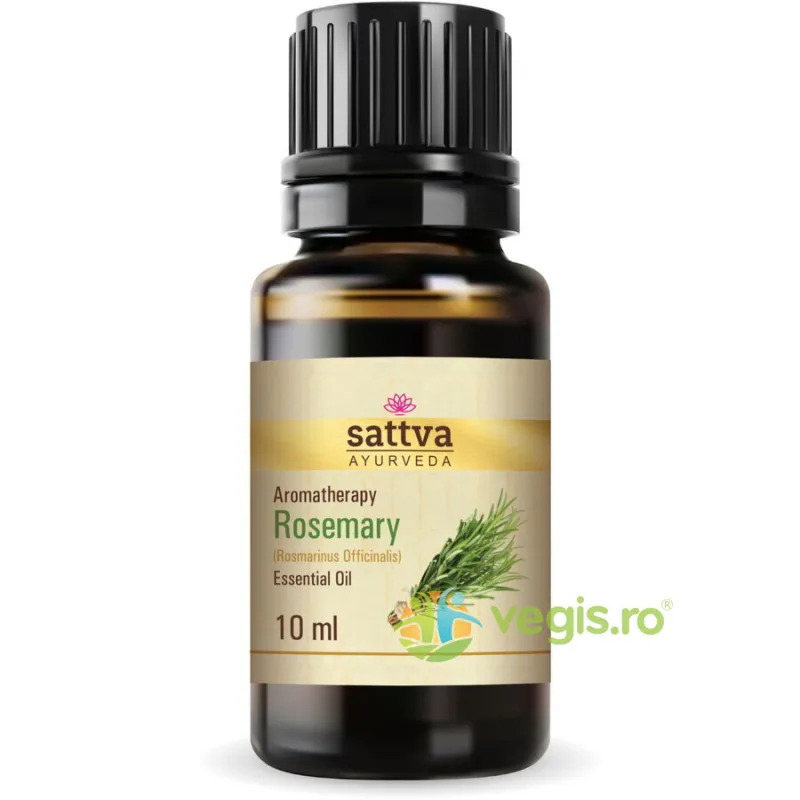 Ulei Esential de Rozmarin 10ml Sattva Ayurveda — preț și oferte