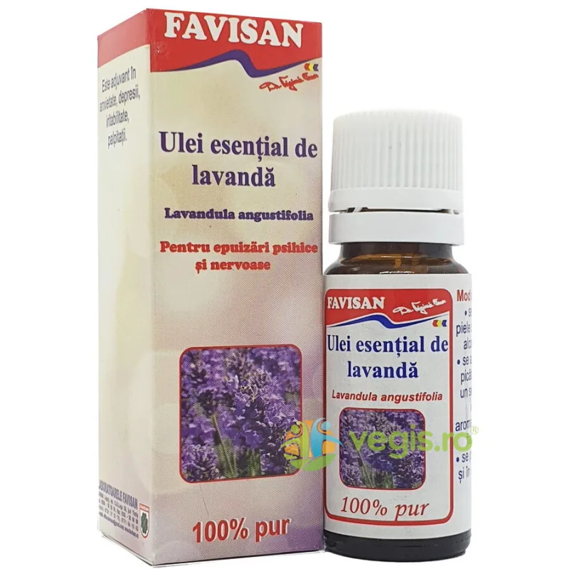 Ulei Esential de Lavanda 10ml Favisan — preț și oferte