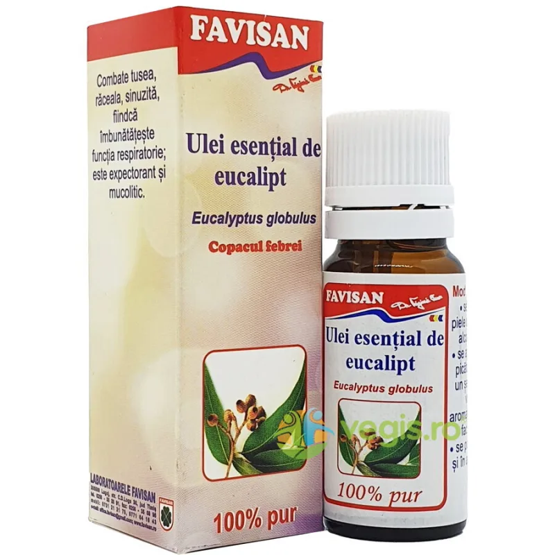 Ulei Esential de Eucalipt 10ml Favisan — preț și oferte