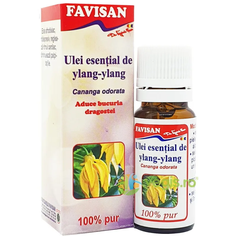 Ulei Esential de Ylang-Ylang 10ml Favisan — preț și oferte