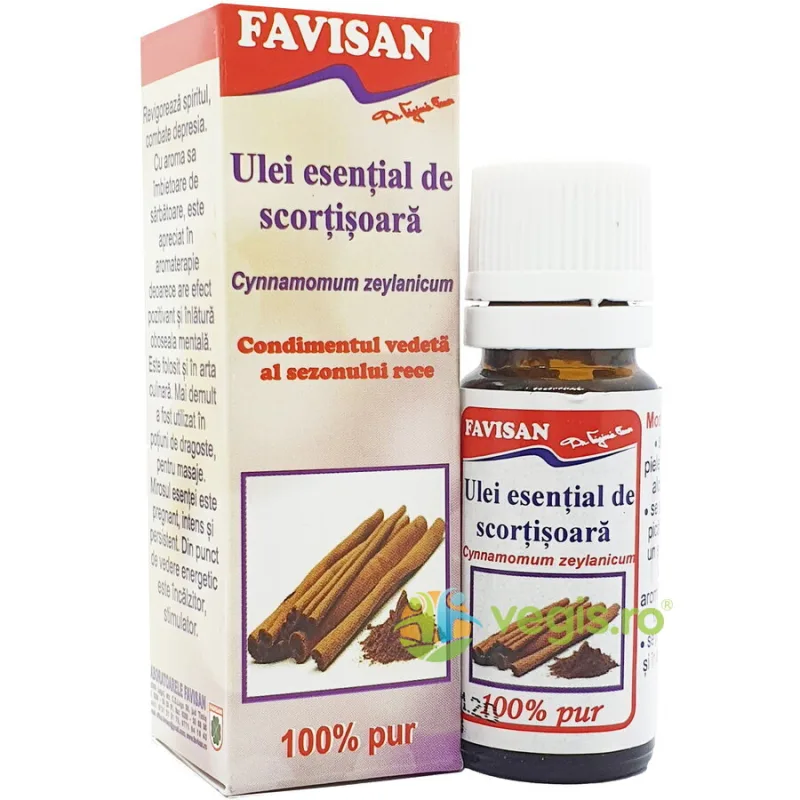 Ulei Esential de Scortisoara 10ml Favisan — preț și oferte