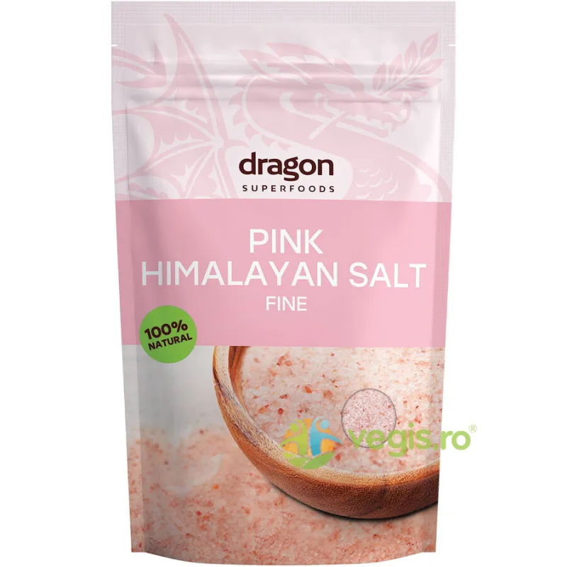 Sare Roz de Himalaya Fina 500g Dragon Superfoods — preț și oferte