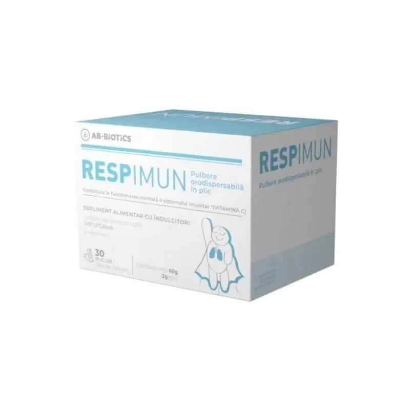 Pulbere orodispersabila Respimun, 30 plicuri, Ab-Biotics AB BIOTICS — preț și oferte
