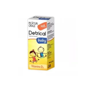 Detrical baby picaturi orale, 30 ml, Zdrovit