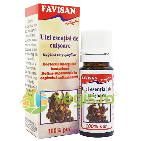 Ulei Esential de Cuisoare 10ml Favisan — preț și oferte