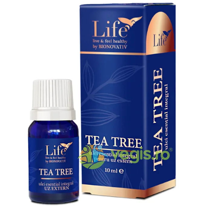 Ulei Esential de Tea Tree (Arbore de Ceai) 10ml BIONOVATIV — preț și oferte
