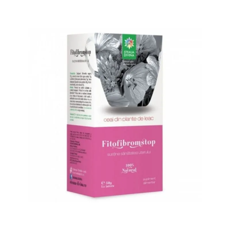 Ceai Fitofibromstop, 50 g, Steaua Divina — preț și oferte