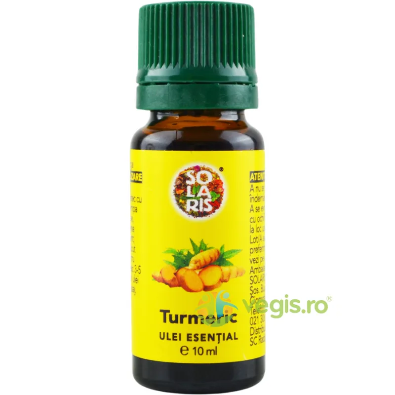 Ulei Esential de Turmeric 10ml SOLARIS — preț și oferte