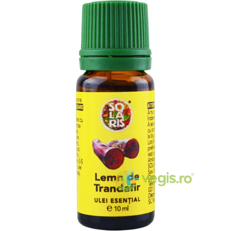 Ulei Esential Lemn de Trandafir 10ml SOLARIS — preț și oferte