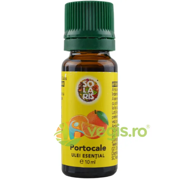 Ulei Esential Portocale 10ml SOLARIS — preț și oferte