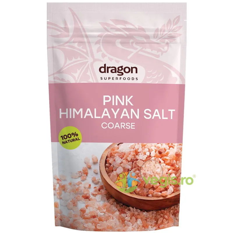 Sare Roz de Himalaya Grunjoasa 500g Dragon Superfoods — preț și oferte