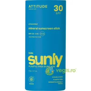 Stick pentru Protectie Solara SPF30 fara Miros pentru Copii Sunly 60g
