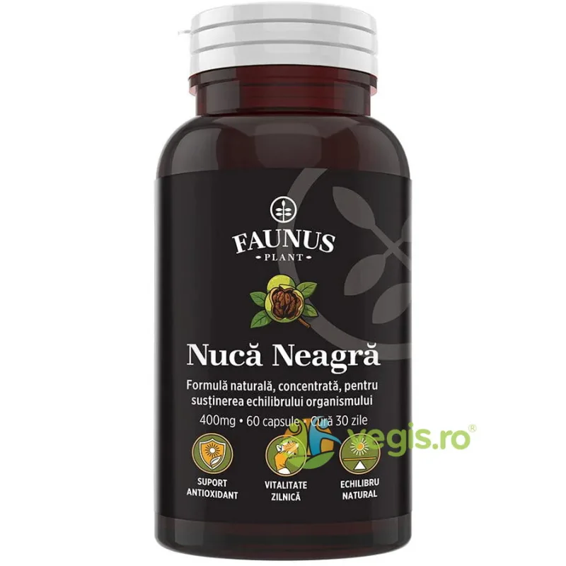 Nuca Neagra 60cps FAUNUS PLANT — preț și oferte