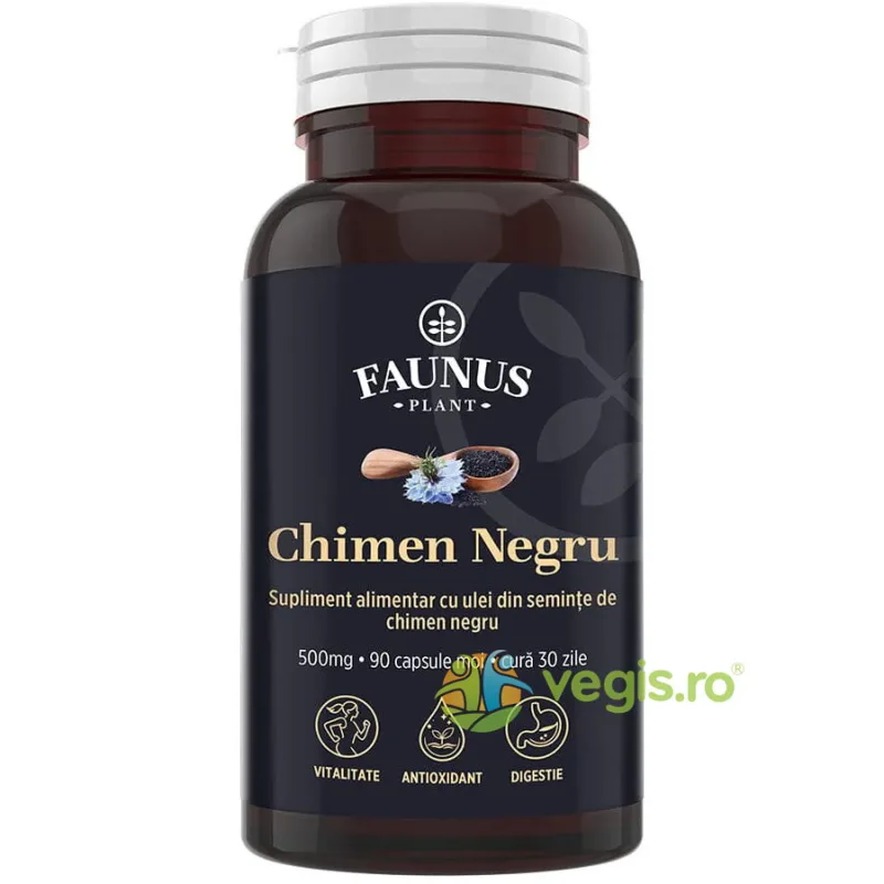 Ulei de Chimen Negru 90cps FAUNUS PLANT — preț și oferte