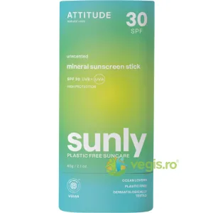 Stick pentru Protectie Solara SPF30 fara Miros pentru Adulti Sunly 60g
