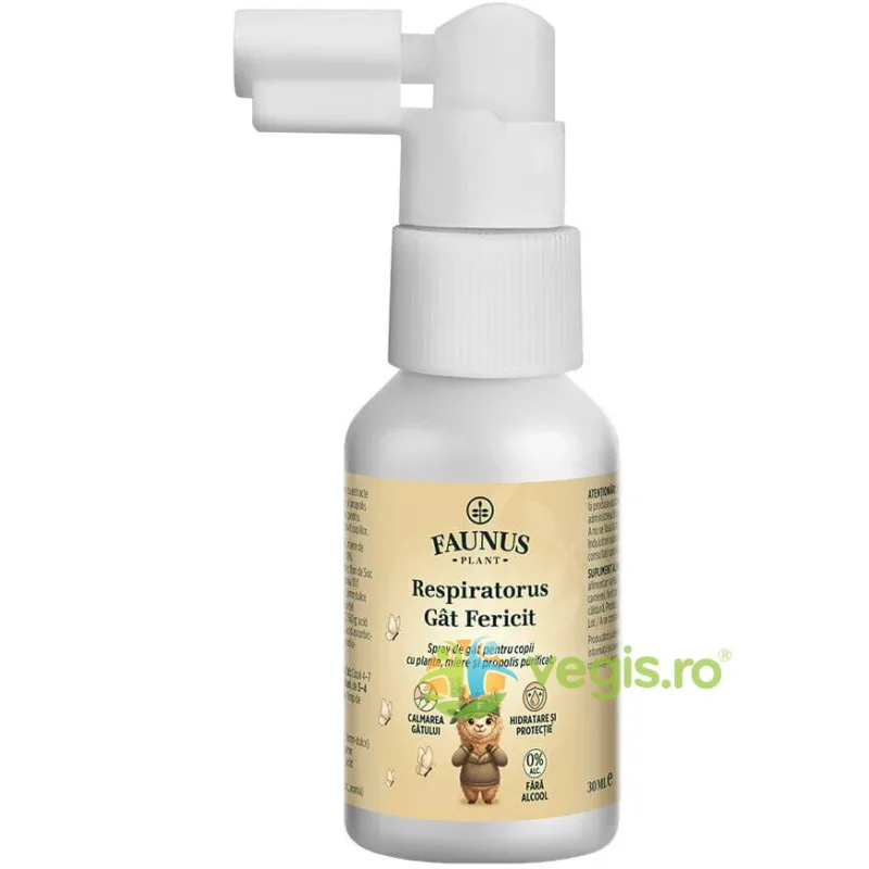 Spray Respiratorus pentru Copii 30ml FAUNUS PLANT — preț și oferte