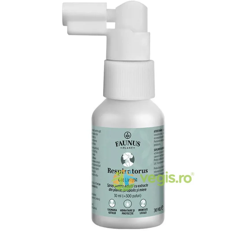Spray Respiratorus pentru Adulti 30ml FAUNUS PLANT — preț și oferte