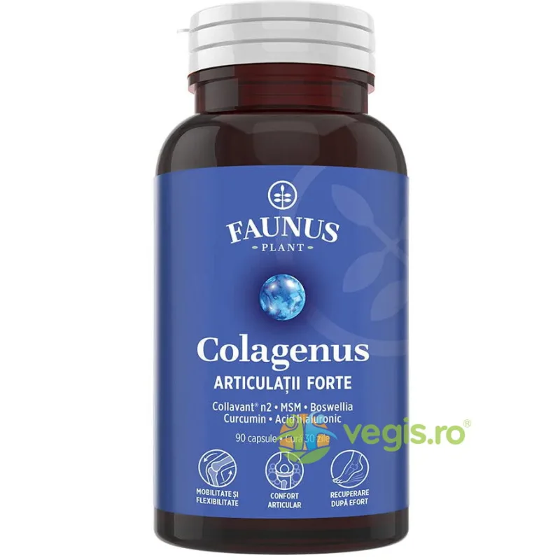 Colagenus Articulatii Forte 90cps FAUNUS PLANT — preț și oferte