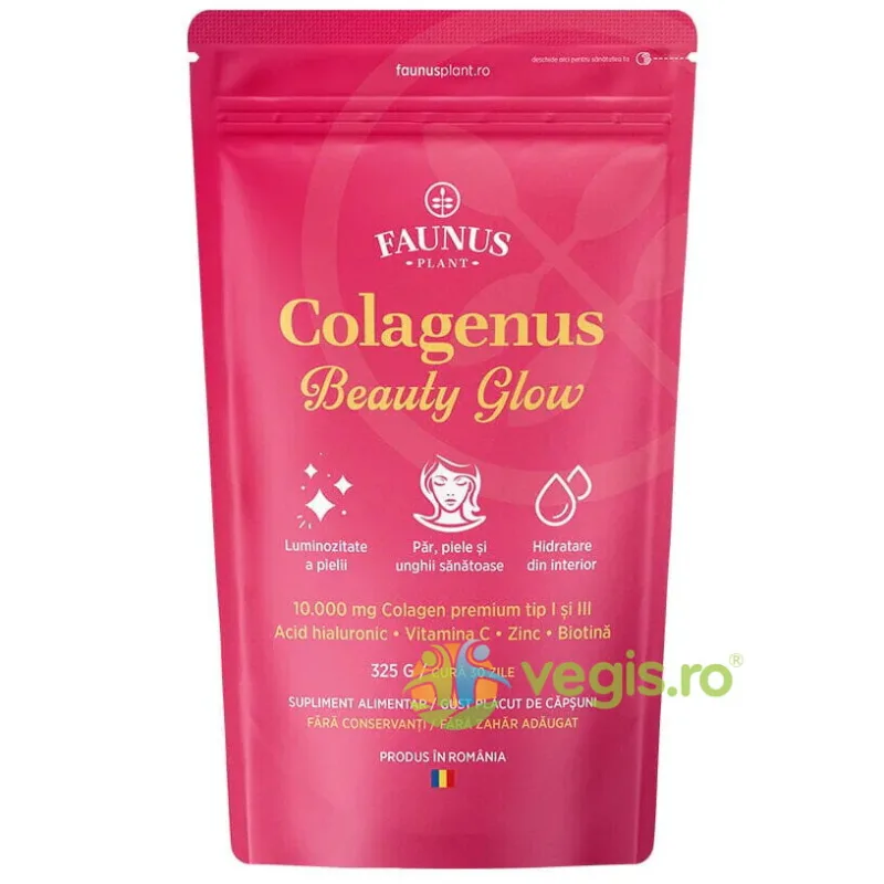Colagenus Beauty Glow 300g FAUNUS PLANT — preț și oferte