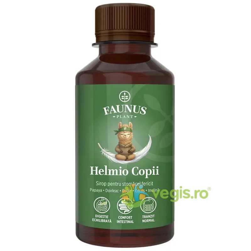 Sirop Helmio pentru Copii 200ml FAUNUS PLANT — preț și oferte