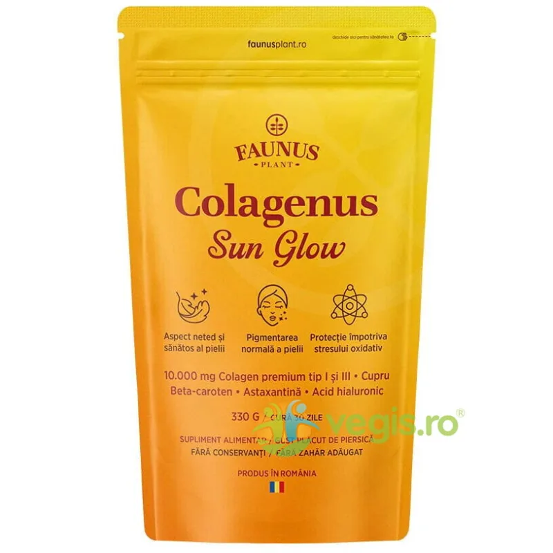 Colagenus Sun Glow 330g FAUNUS PLANT — preț și oferte