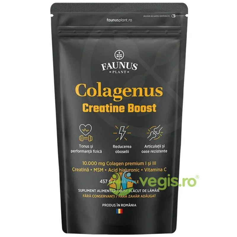 Colagenus Creatine Boost 457g FAUNUS PLANT — preț și oferte