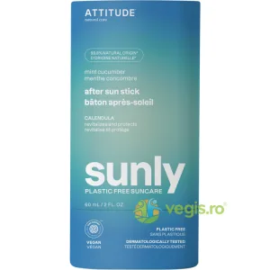 Stick pentru Protectie Solara After Sun cu Menta si Castravete Sunly 60g