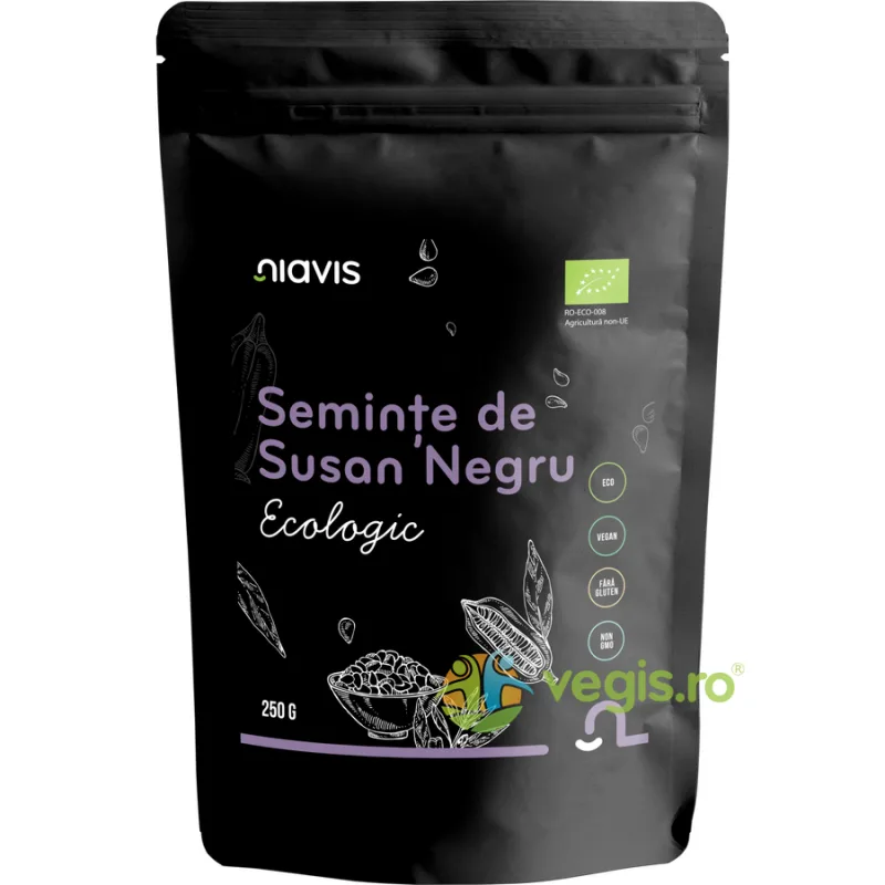 Seminte de Susan Negru Ecologice/Bio 250g NIAVIS — preț și oferte
