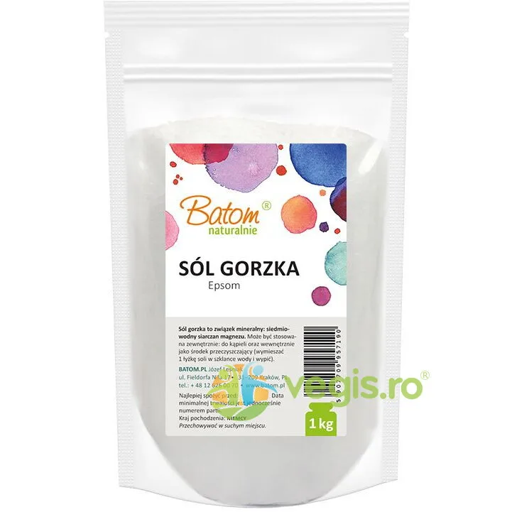 Sare Epsom (Sare Amara) 1kg BATOM — preț și oferte