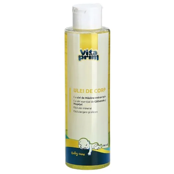 Ulei pentru corp bebelusi, Vitaprim | 150 ml PRODIS — preț și oferte