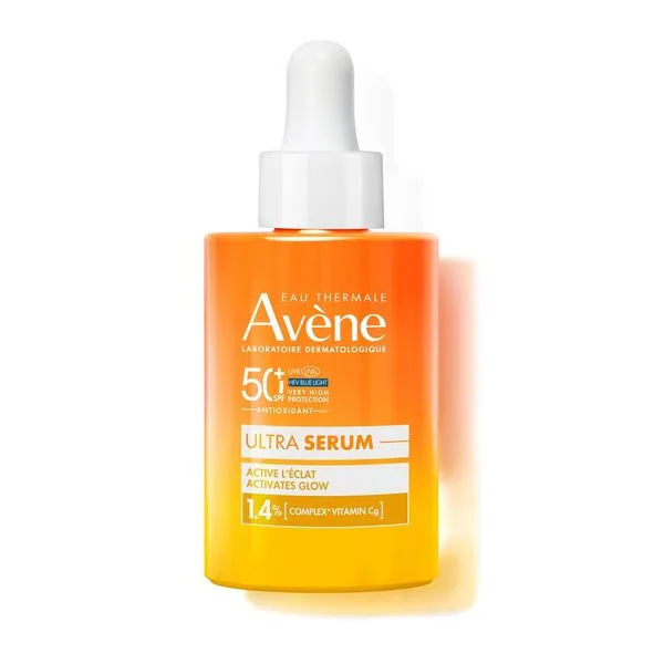 Ultra Serum cu efect de luminozitate si protectie solara SPF 50+, Avene | 30 ml PIERRE FABRE — preț și oferte