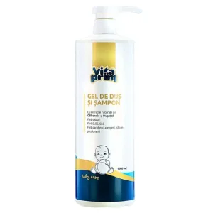 Sampon-gel de dus pentru bebelusi, Vitaprim | 1 l
