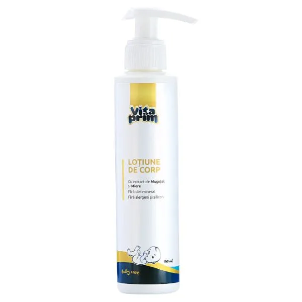 Lotiune de corp pentru bebelusi, Vitaprim | 150 ml PRODIS — preț și oferte