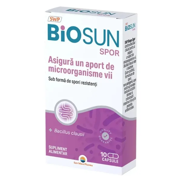BIOSUN SPOR X10CPS SUN WAVE PHARMA — preț și oferte