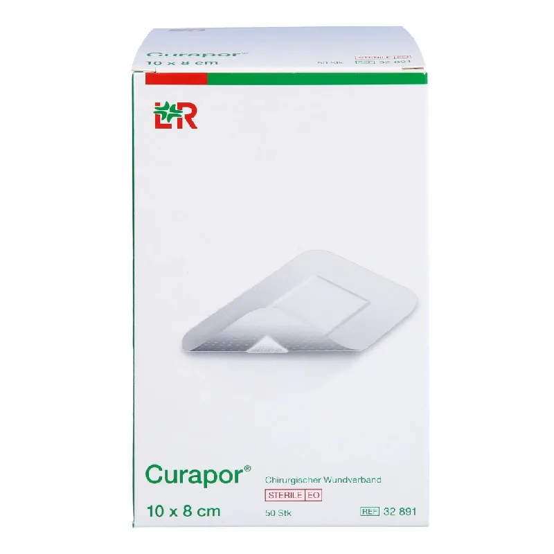 Pansament steril chirurgical, 10*8 cm, 50 bucati, Curapor L&R GLOBAL — preț și oferte