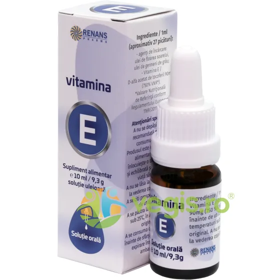 Vitamina E 10ml RENANS PHARMA — preț și oferte