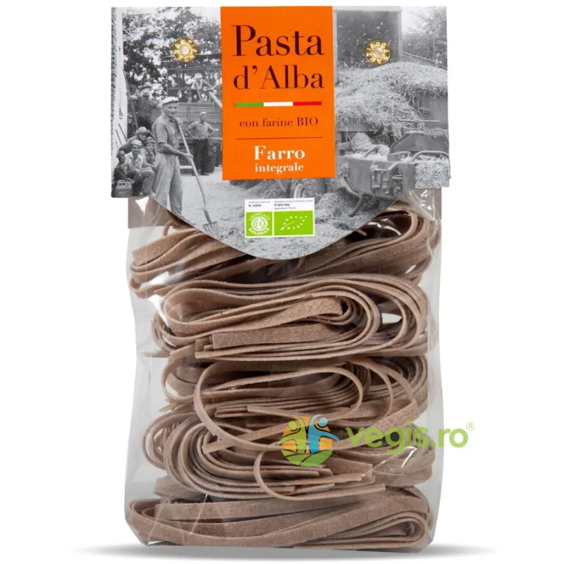Paste Integrale Tagliatelle din Spelta Ecologice/Bio 250g PASTA D'ALBA — preț și oferte