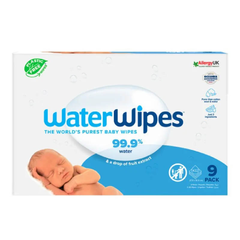 Servetele umede 9 pachete*48 bucati, 432 bucati, Water Wipes — preț și oferte