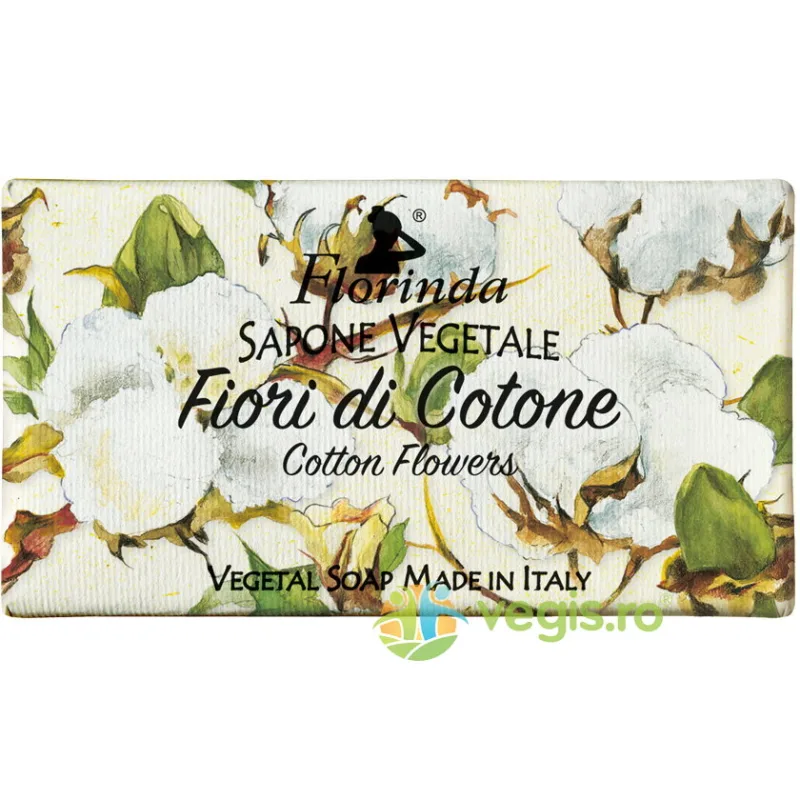 Sapun Vegetal cu Parfum de Flori de Bumbac Florinda 100g LA DISPENSA — preț și oferte