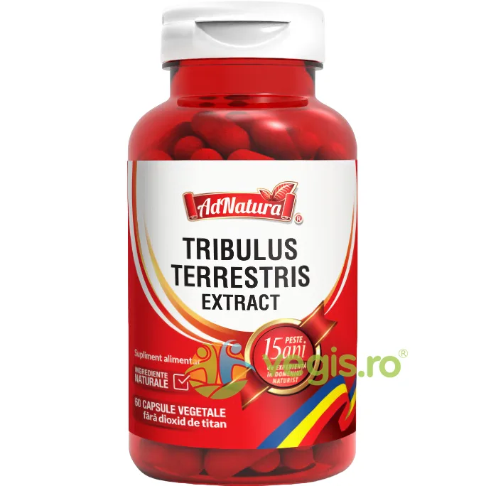 Tribulus Terrestris Extract 60cps ADNATURA — preț și oferte
