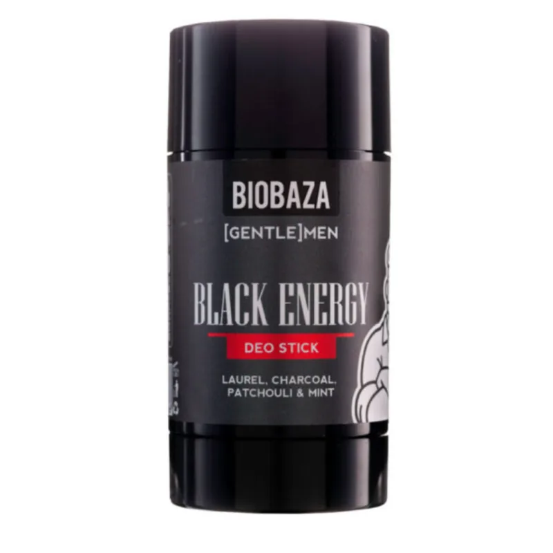 Deodorant stick pentru barbati, Black Energy, 50 ml, Biobaza — preț și oferte