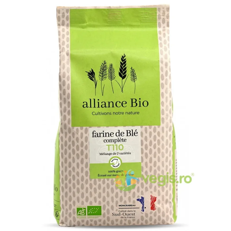 Faina de Grau T110 Integrala Ecologica/Bio 1kg ALLIANCE BIO — preț și oferte